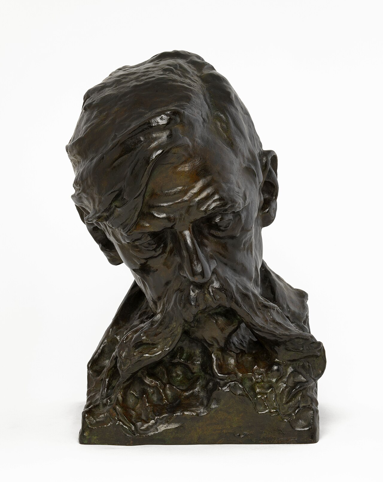 Bust of Emile Verhaeren by Charles van der Stappen