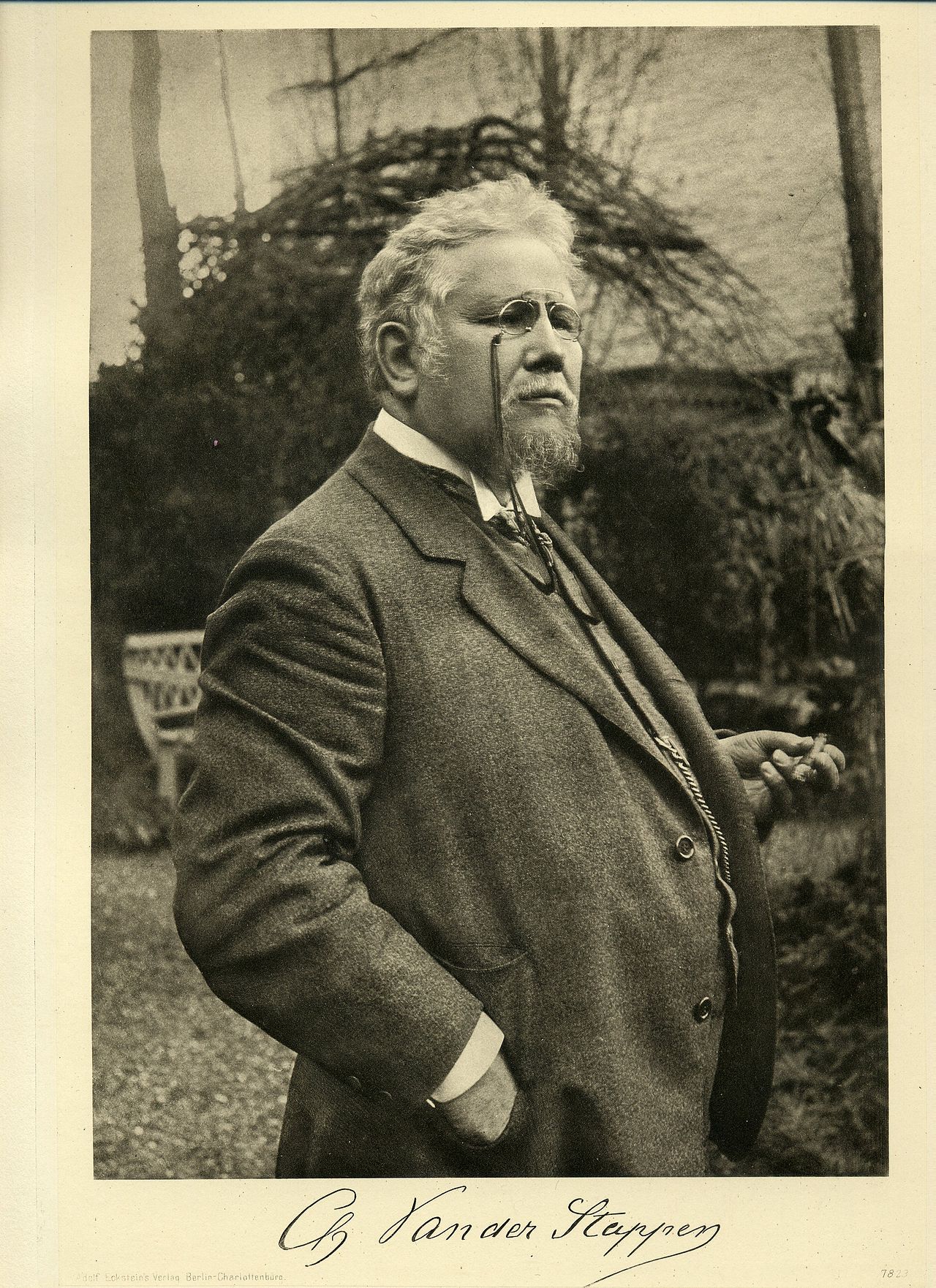 Portrait of Charles van der Stappen