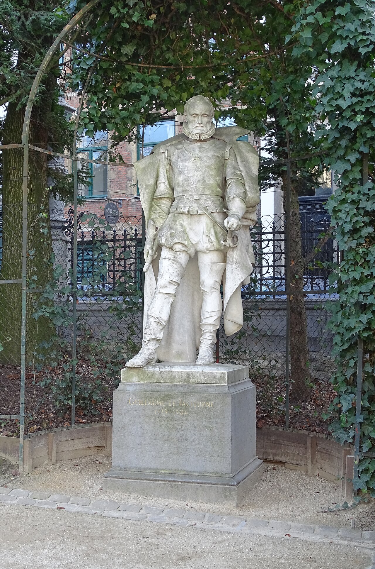 William the Silent by Charles van der Stappen