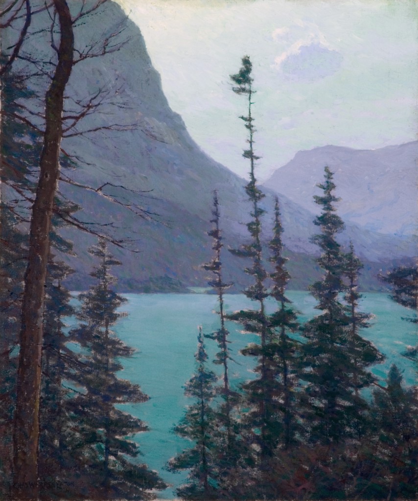Glacier Park (Montana) by Charles Warren Eaton