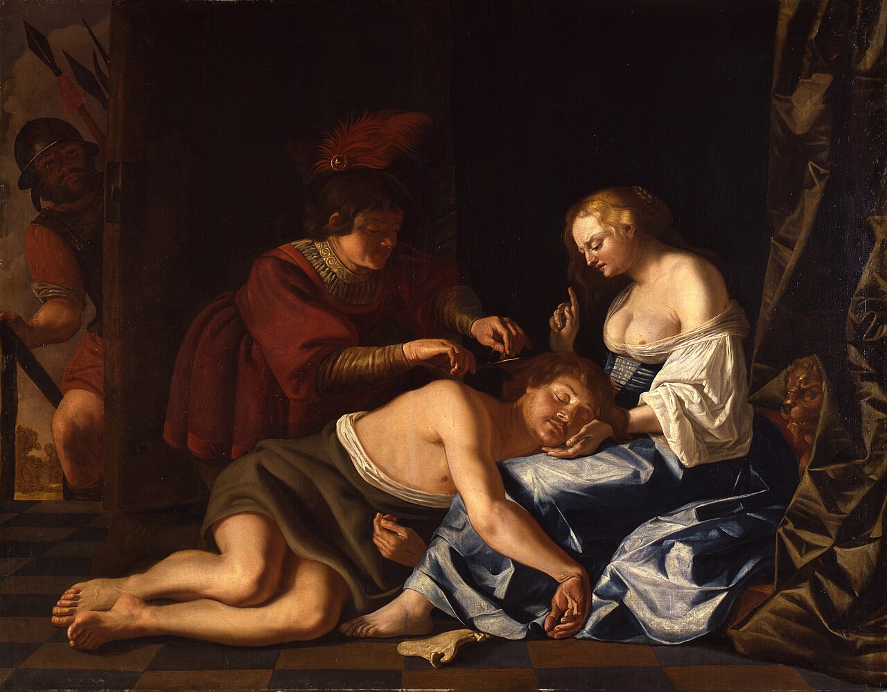 The Capture of Samson by Christiaen van Couwenbergh