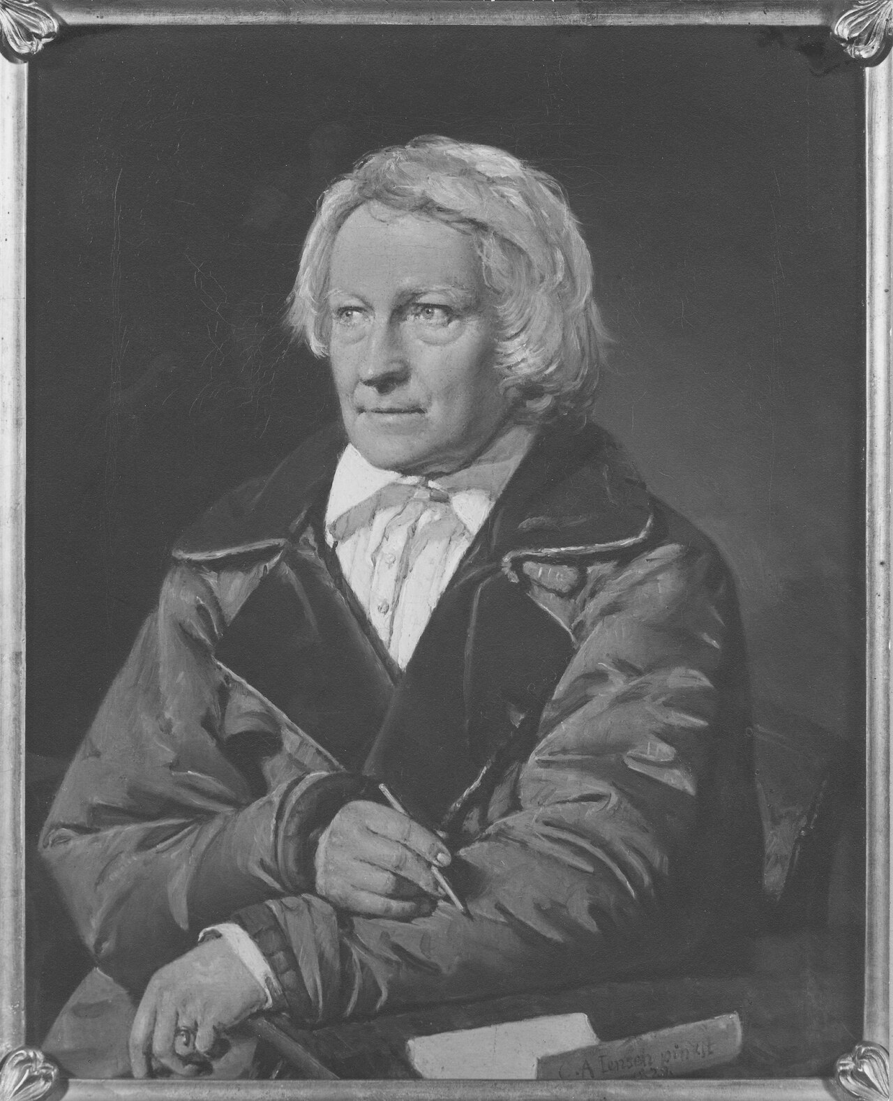 Bertel Thorvaldsen, the Danish Sculptor by Christian Albrecht Jensen