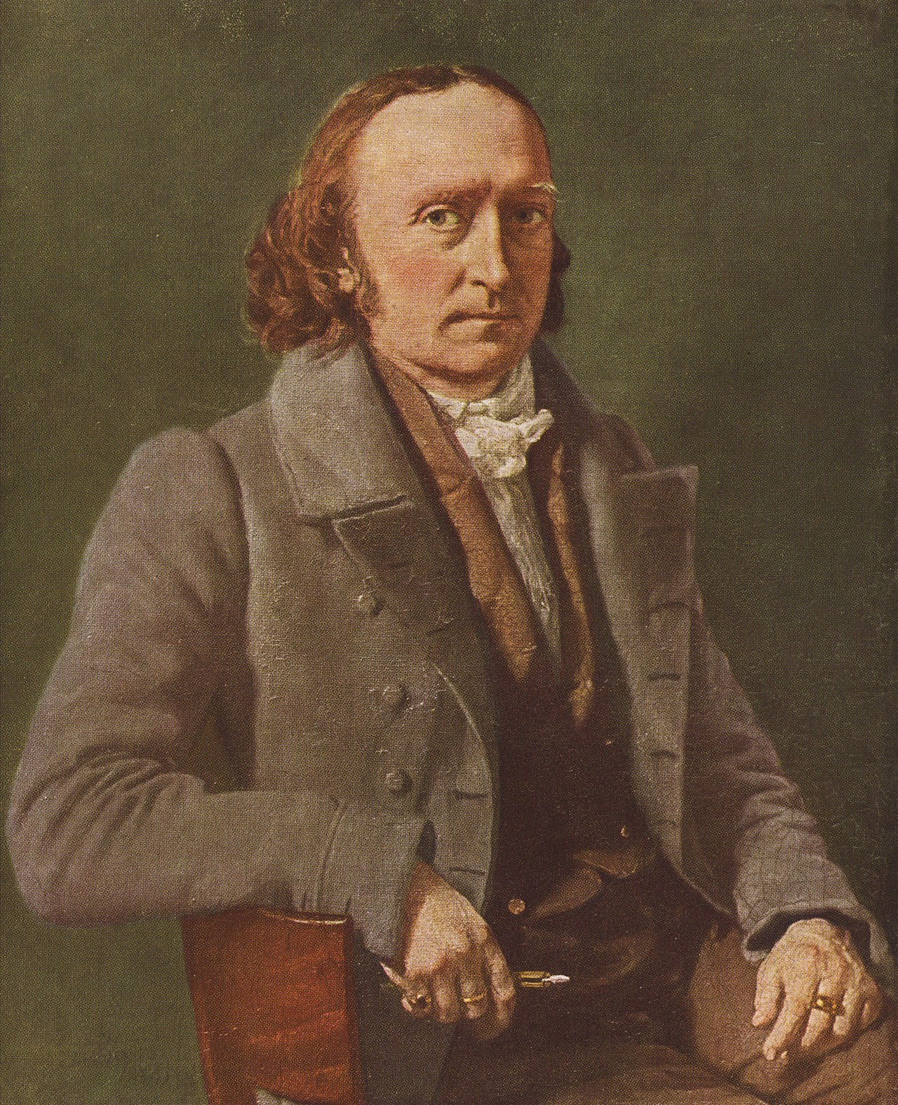 Portrait of Christian Albrecht Jensen
