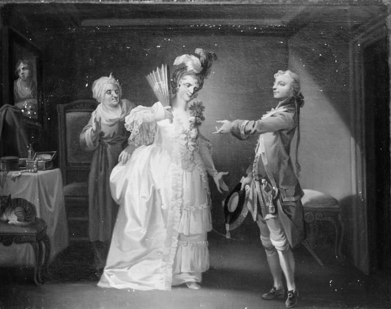 Den forvandlede Brudgom, 8. scene by Christian August Lorentzen