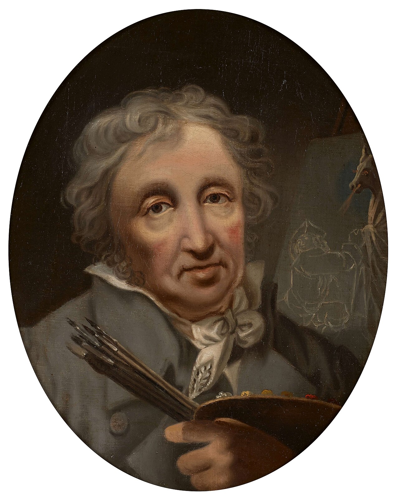 Portrait of Christian August Lorentzen