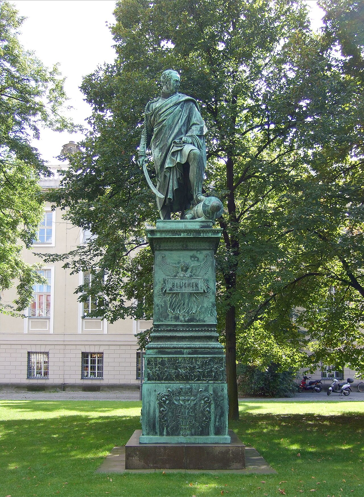 Blücher memorial by Christian Daniel Rauch
