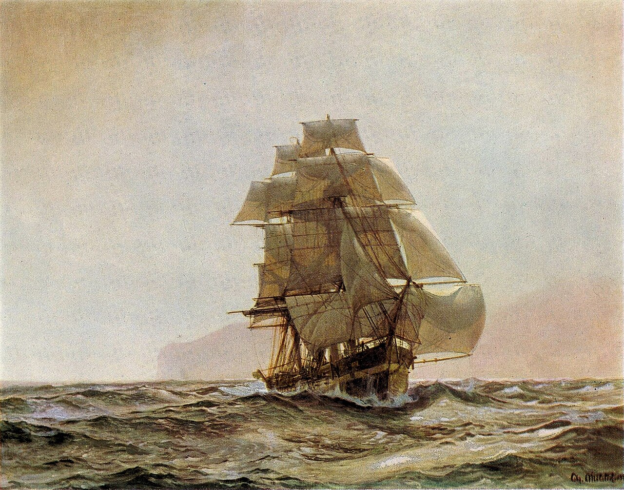 The Frigate "Jylland" by Christian Mølsted