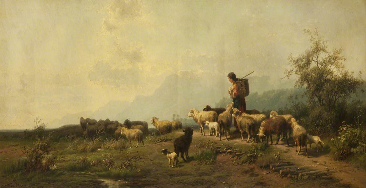 The Shepherd’s Return by Christian Mali