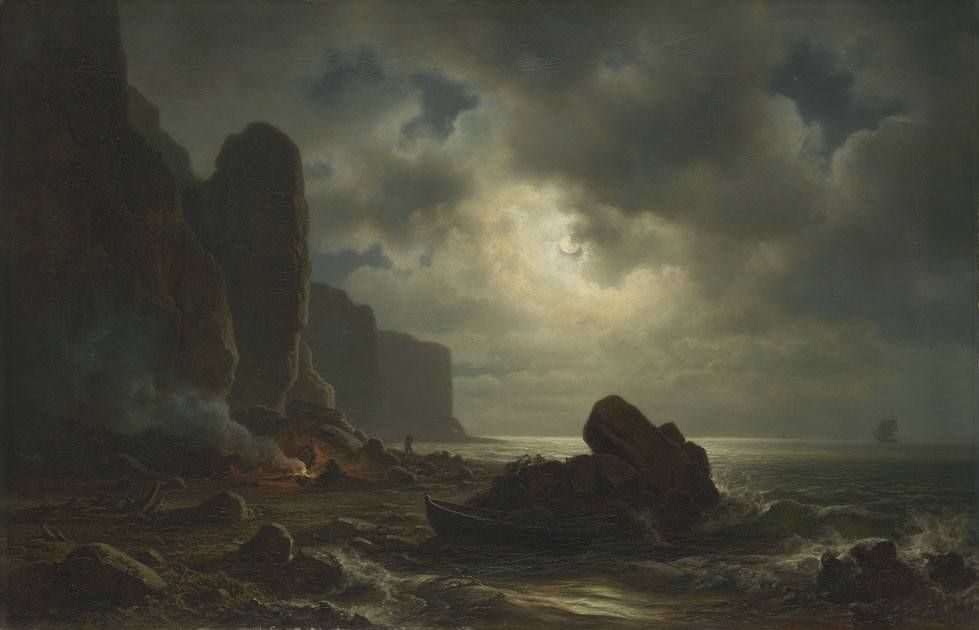 Coast of Heligoland by Christian Morgenstern