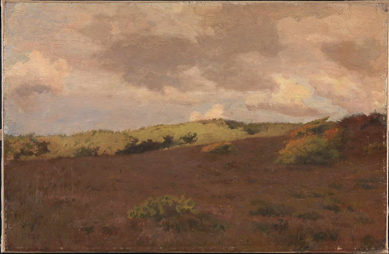 Hedelandskab. Efterår by Christian Mourier-Petersen