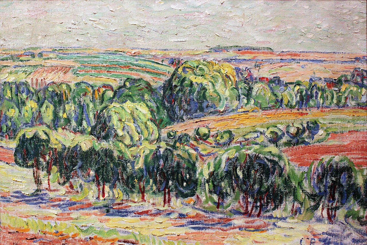 Summer Landscape near Weimar by Christian Rohlfs