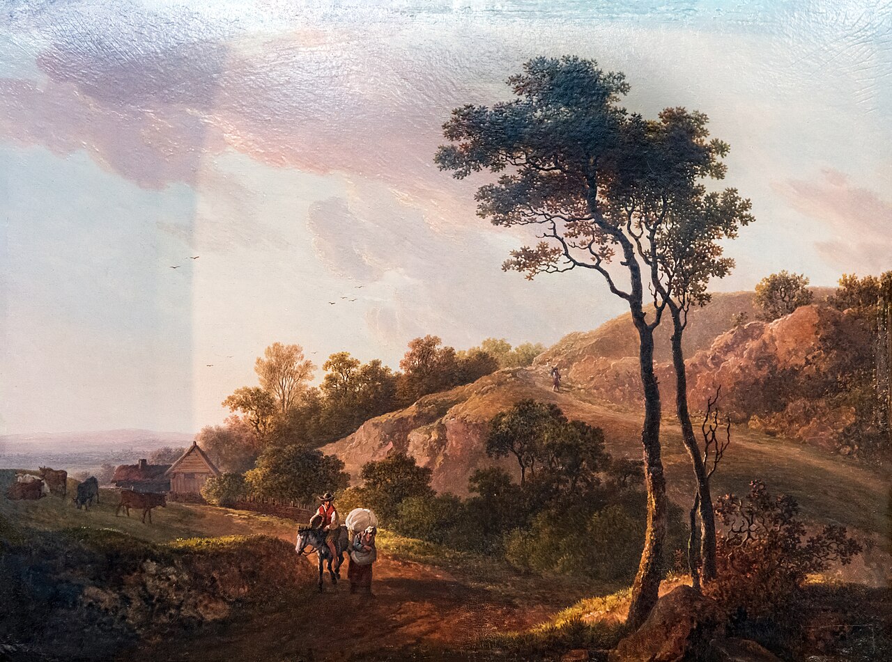 Landscape by Christian Wilhelm Ernst Dietrich