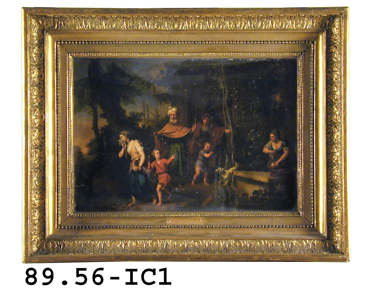 The Expulsion of Hagar by Christian Wilhelm Ernst Dietrich