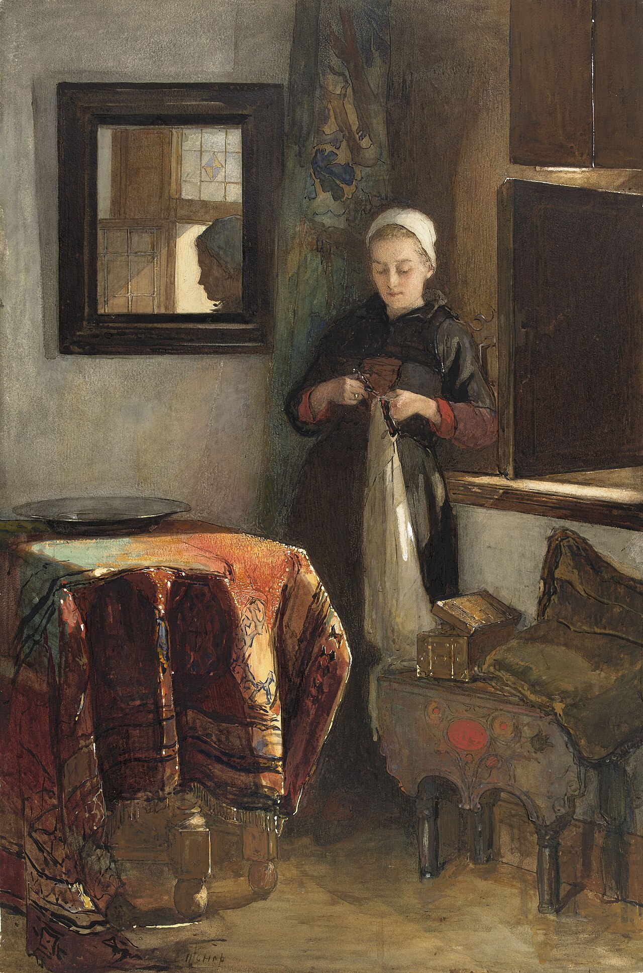 The sunny Nook by Christoffel Bisschop