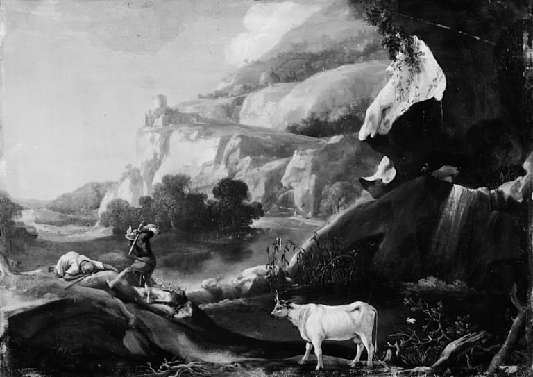 Landscape with Mercury and Argus by Christoph Ludwig Agricola