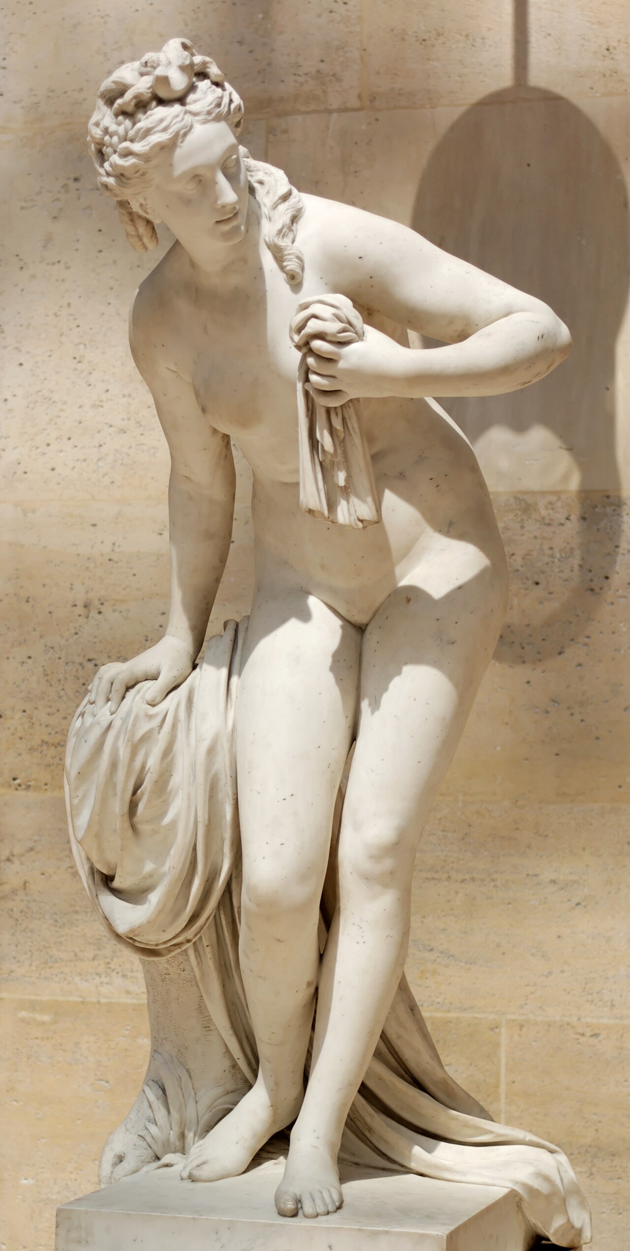 Diana surprised at her bath by Actaeon by Christophe-Gabriel Allegrain