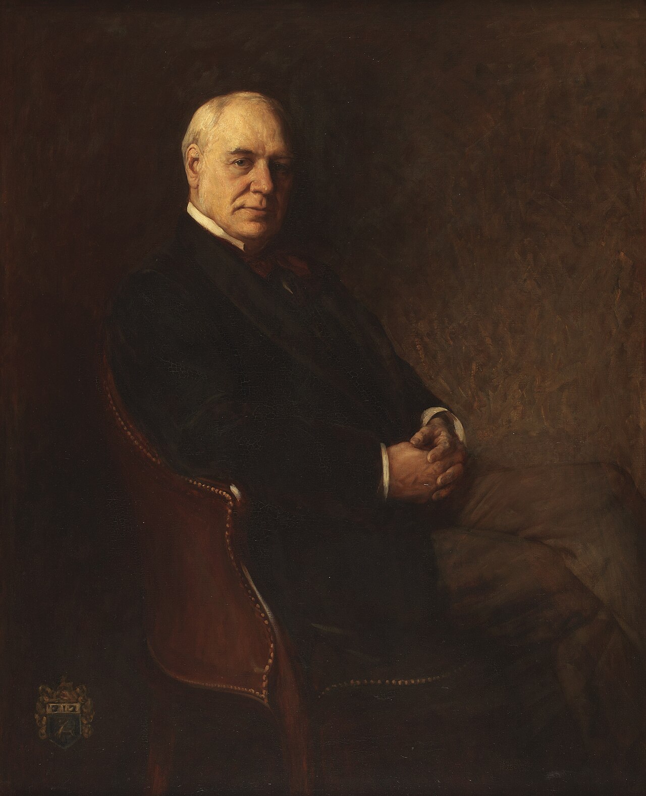 Portrait of Sir John Williams by Christopher Williams