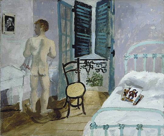 Francis Rose in a Bedroom by Christopher Wood