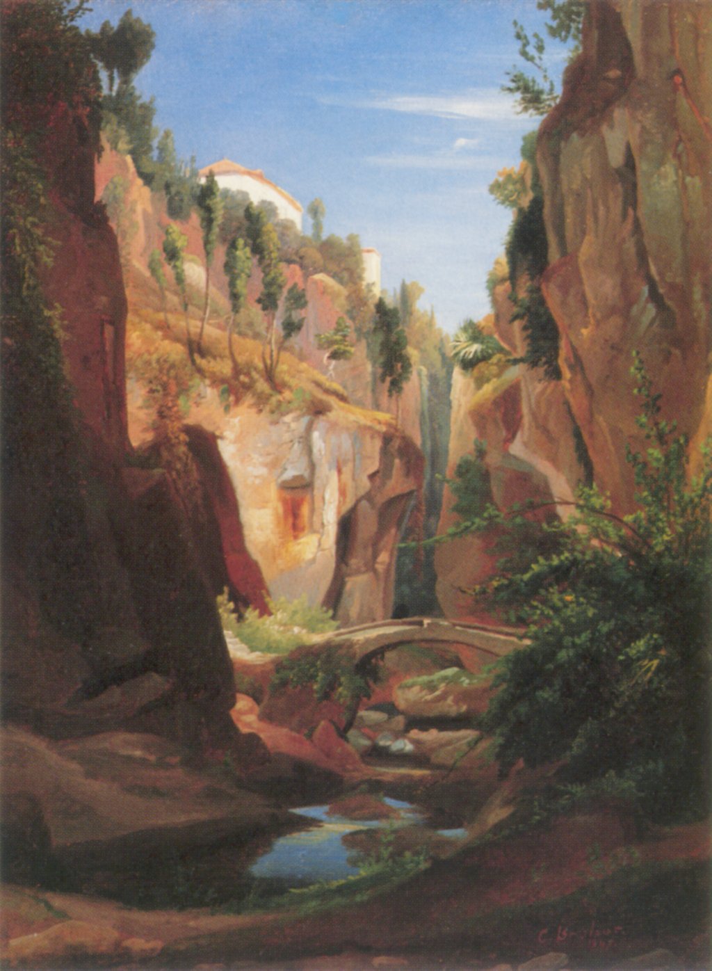 Mountain landscape by Chrystian Breslauer