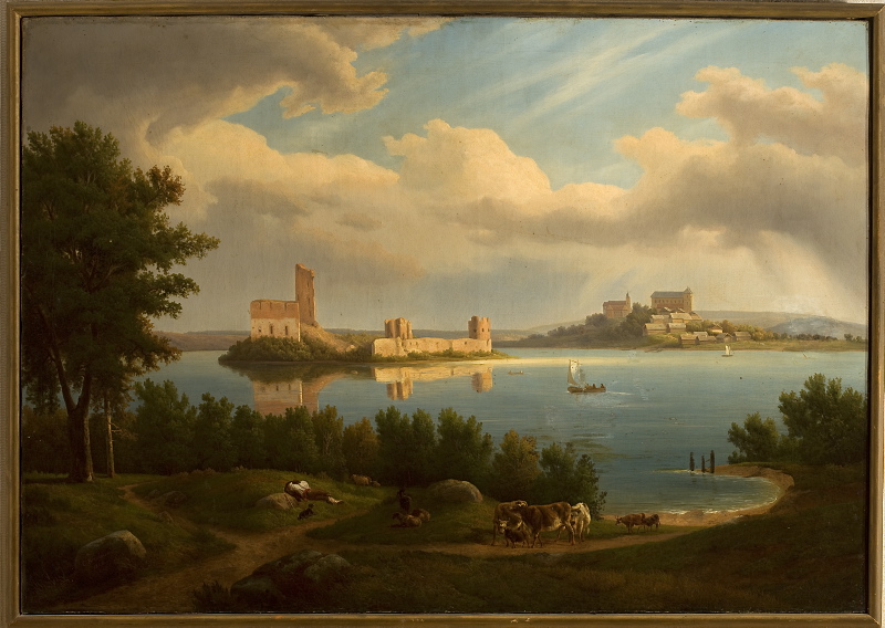 Trakai Castle in Lithuania. by Chrystian Breslauer