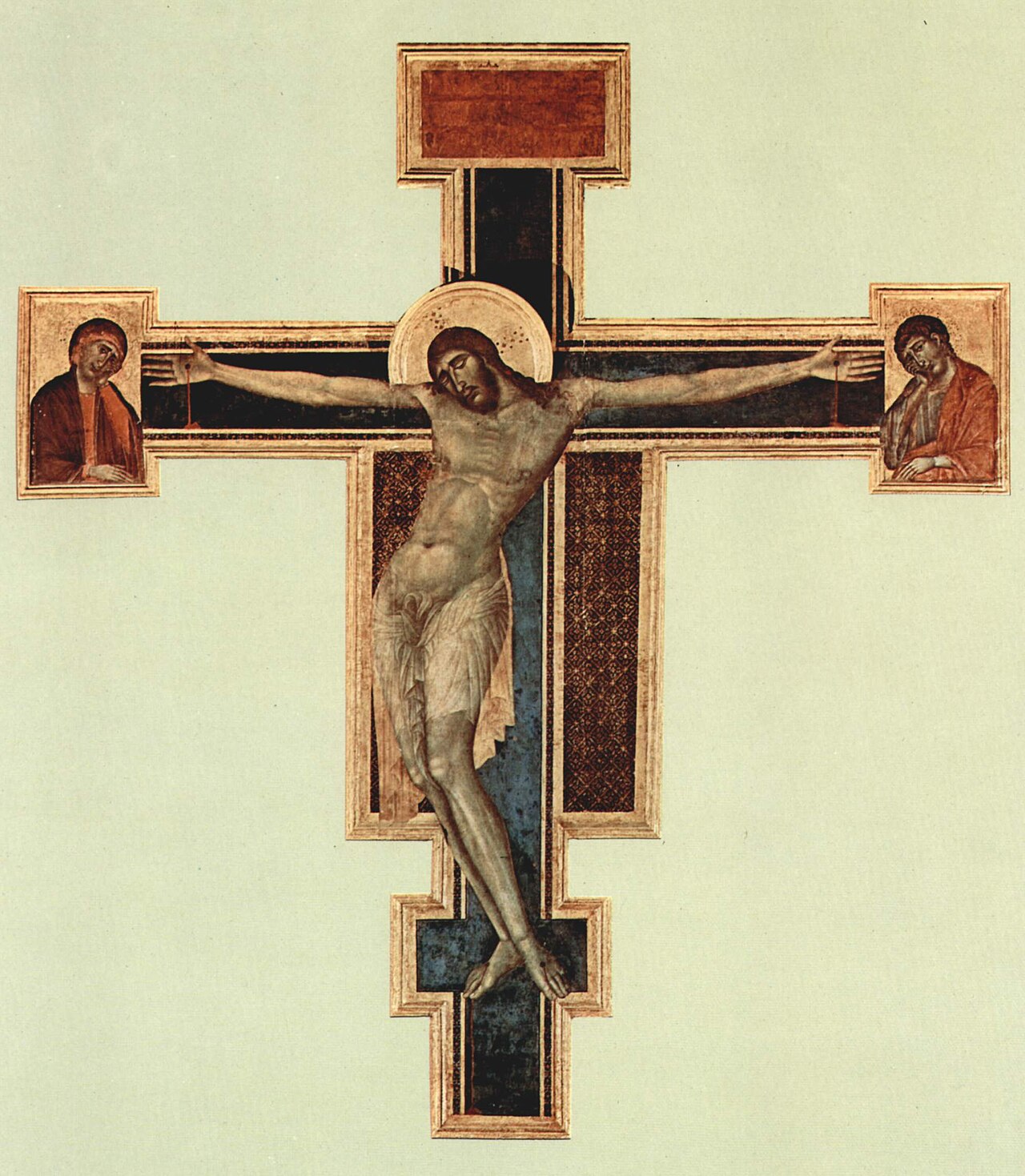 Crucifix by Cimabue, Santa Croce by Cimabue