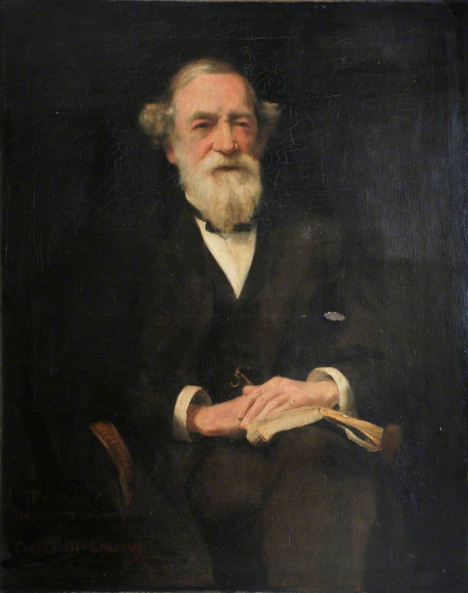 Moncure Daniel Conway (1832–1907) by Clara Taggart McChesney
