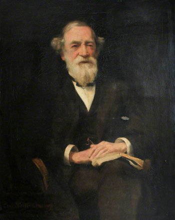 Portrait of Moncure Daniel Conway by Clara Taggart McChesney