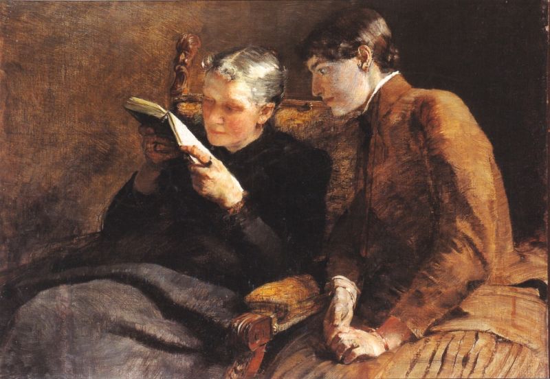 The readers by Clara von Rappard