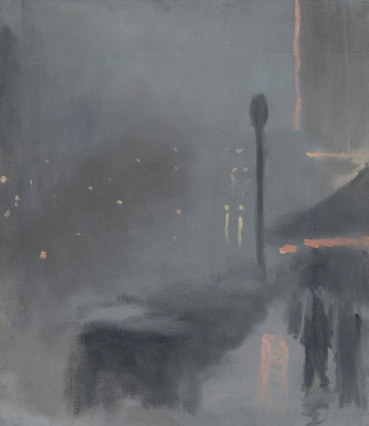 Taxi Rank by Clarice Beckett