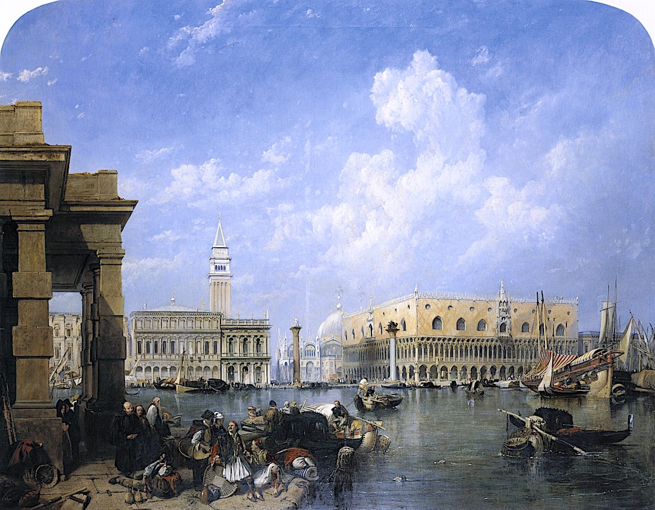 Venice from the Dogana by Clarkson Frederick Stanfield