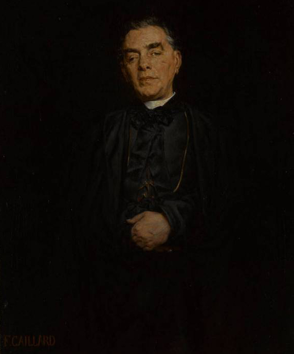 Portrait of Monsignor de Ségur by Claude Ferdinand Gaillard