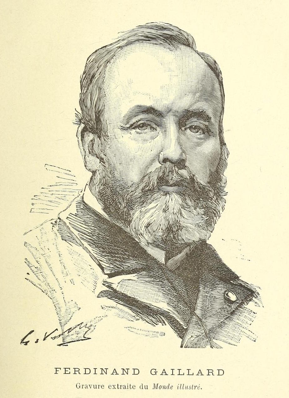 Portrait of Claude Ferdinand Gaillard