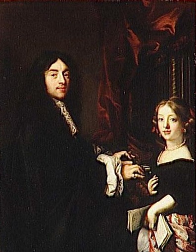Charles Couperin and the second daughter of Claude Lefebvre by Claude Lefèbvre