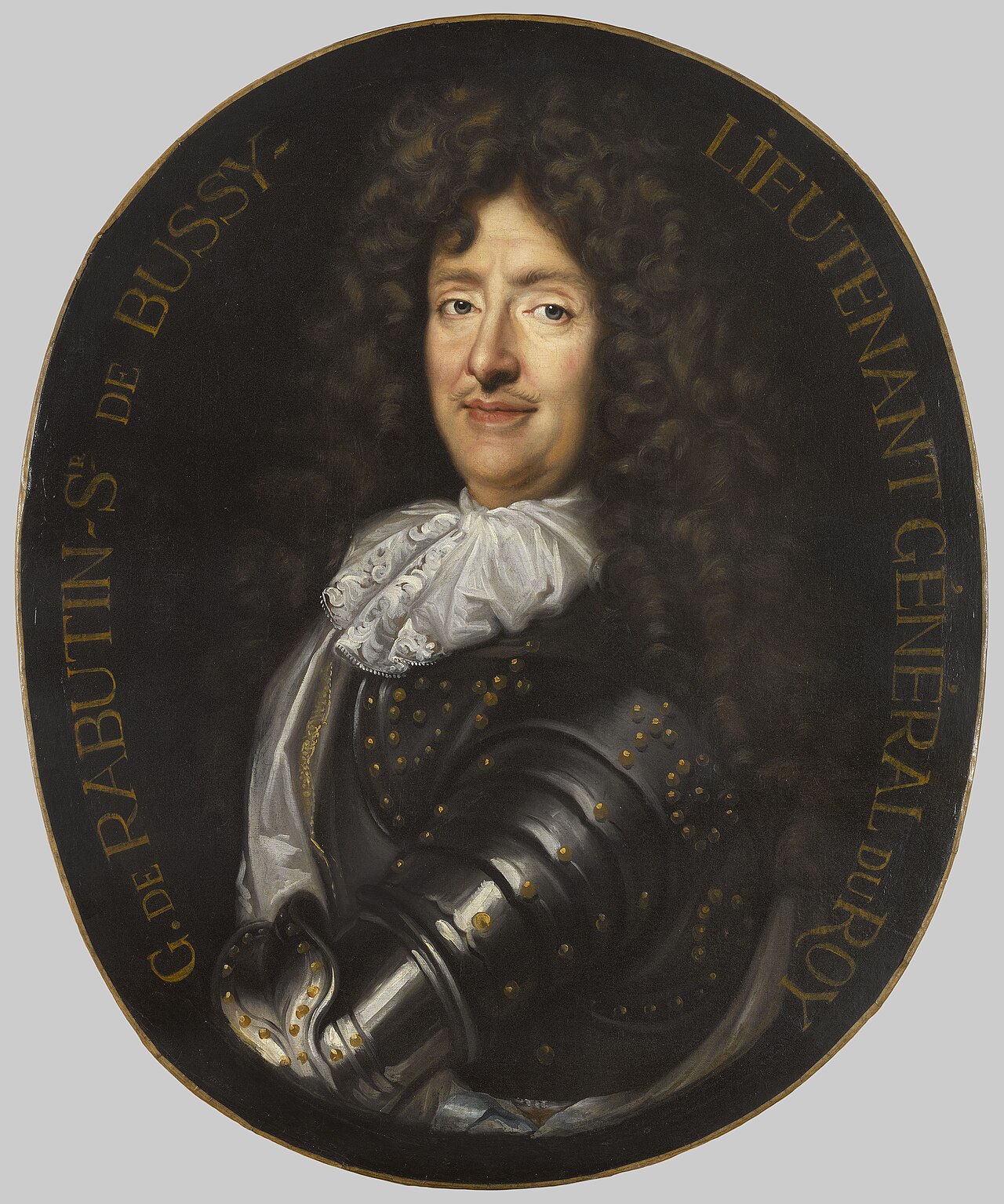 Portrait of Roger de Rabutin by Claude Lefèbvre