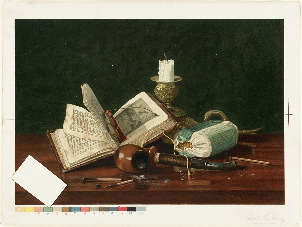 Advertisement for Roessle Brewing Company by Claude Raguet Hirst