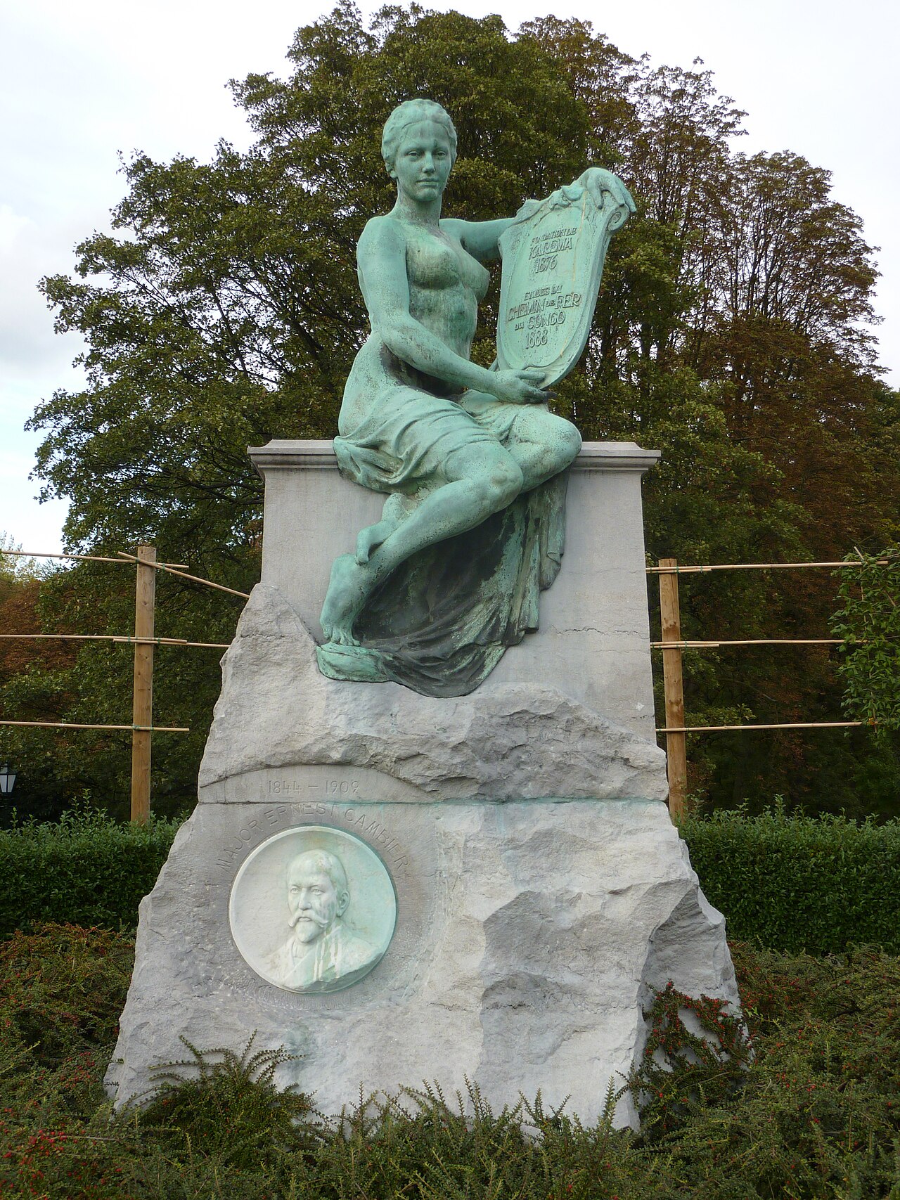 Ernest Cambier memorial by Claus Cito