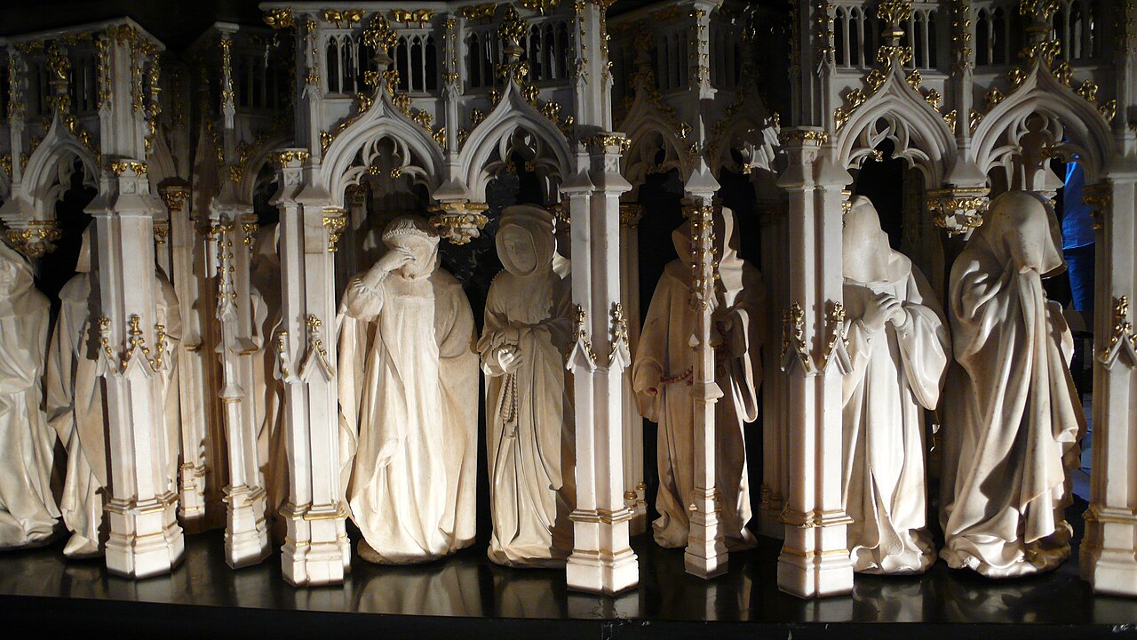 Mourners of Dijon by Claus Sluter