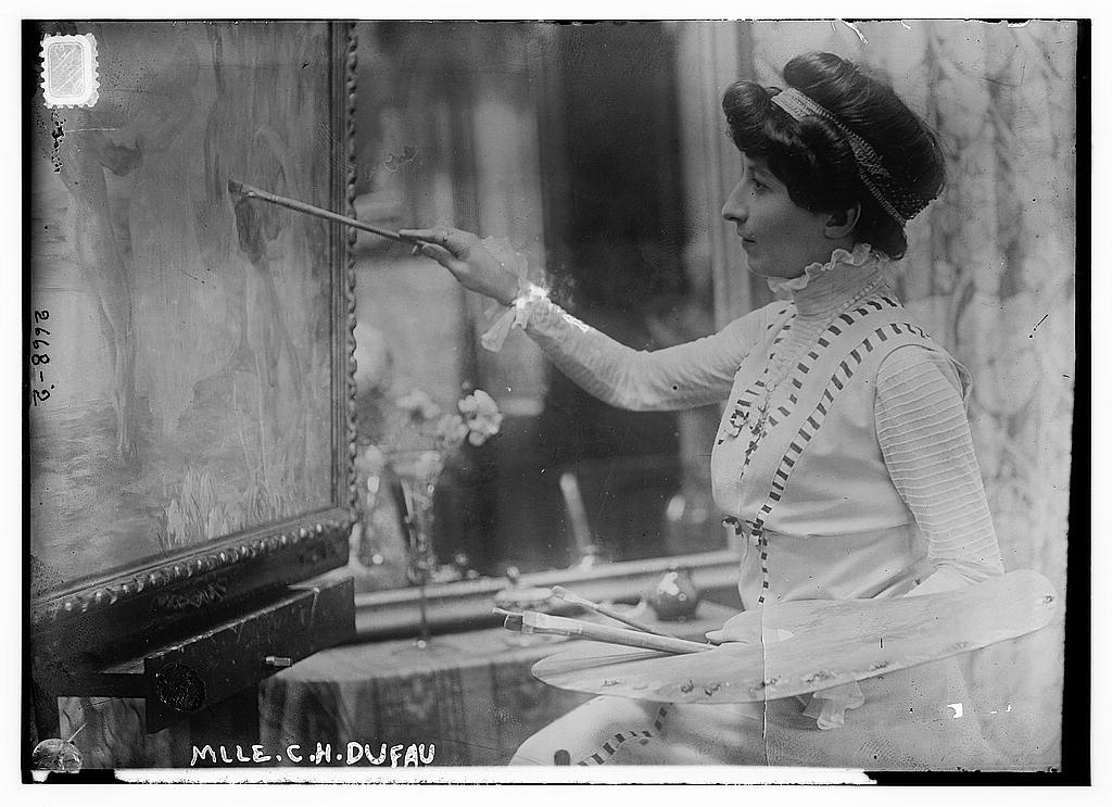 Portrait of Clémentine Hélène Dufau