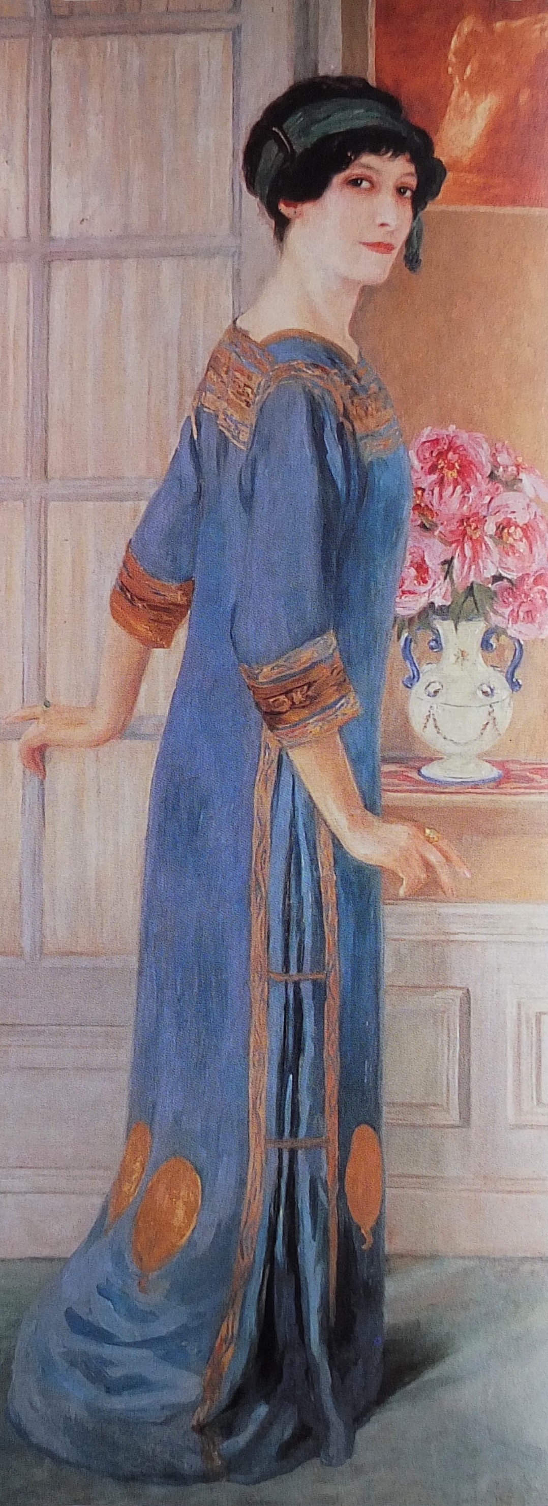 Self-portrait by Clémentine Hélène Dufau