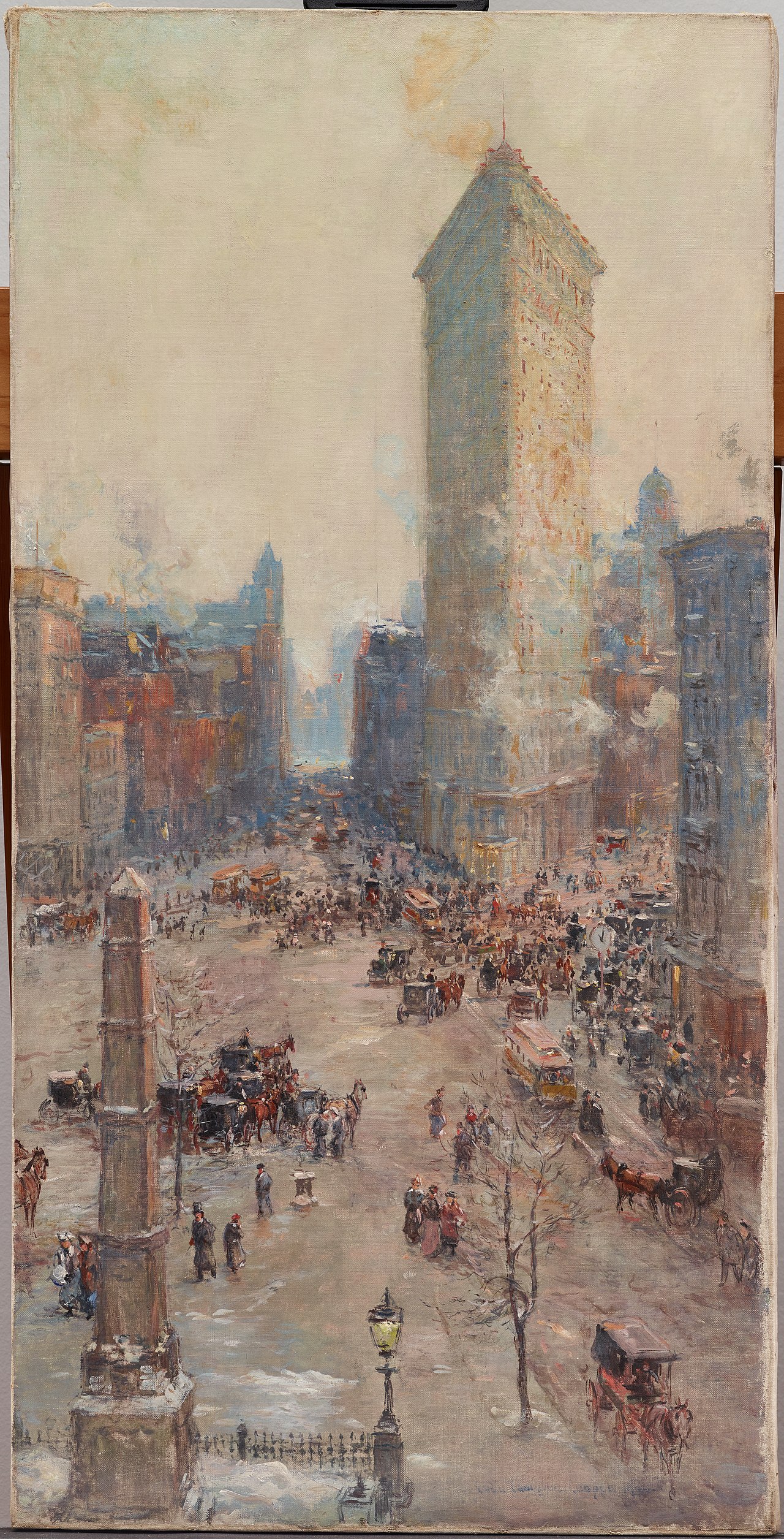 Flat Iron Building by Colin Campbell Cooper