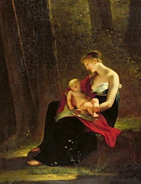 The Happy Mother by Constance Mayer