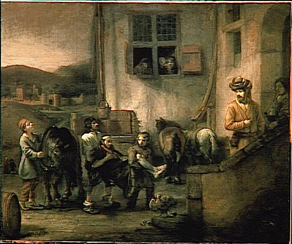 The Good Samaritan by Constantijn à Renesse