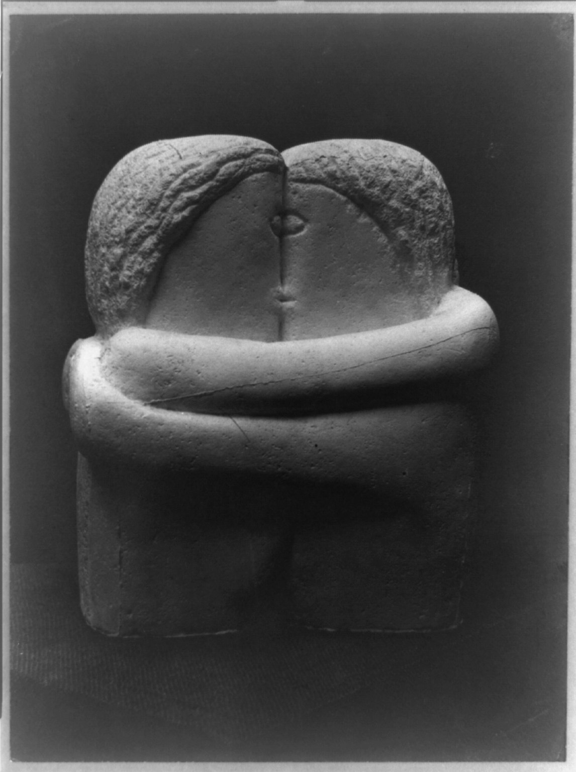 The Kiss by Constantin Brâncuși