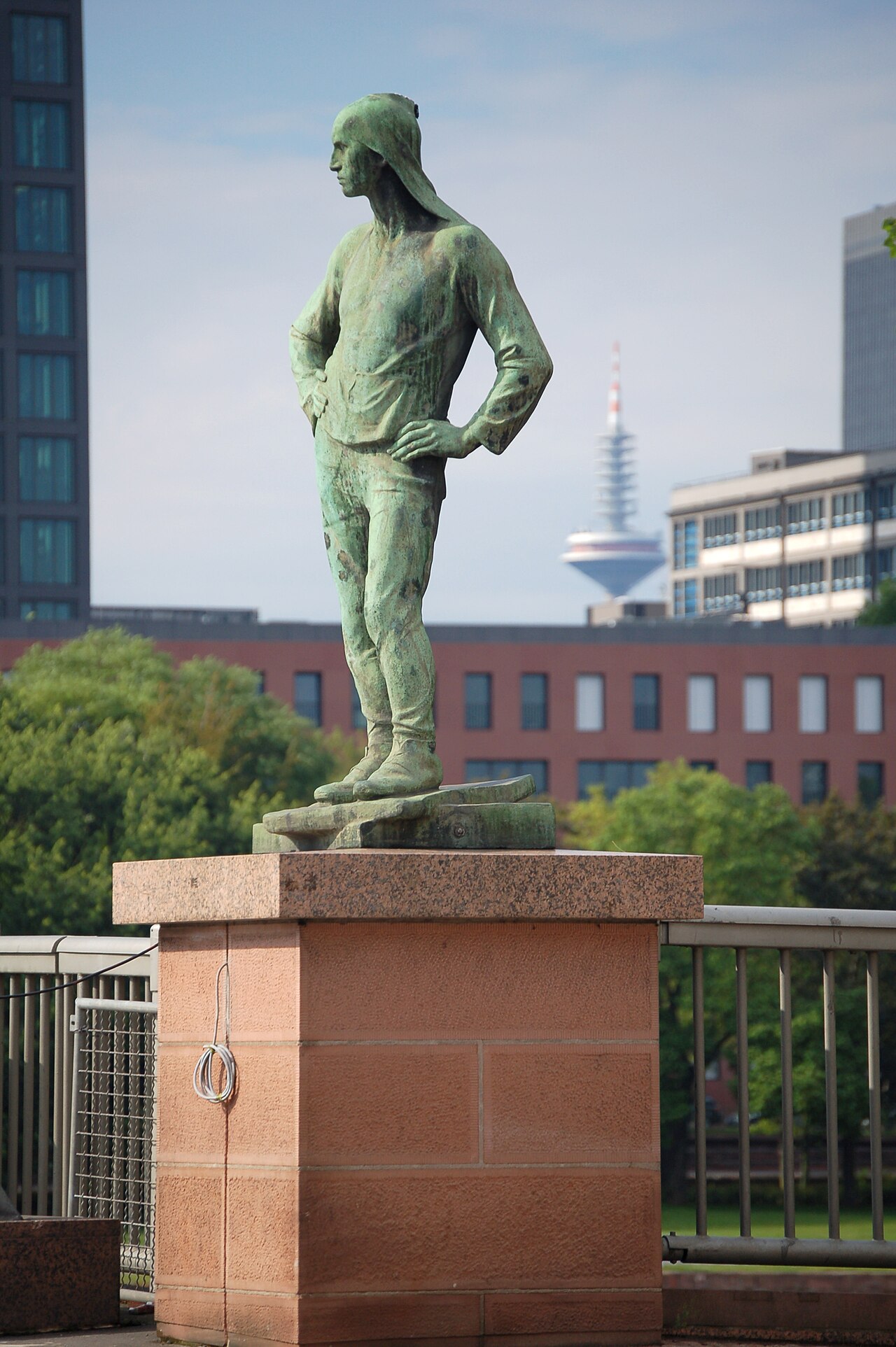 Der Hafenarbeiter by Constantin Meunier