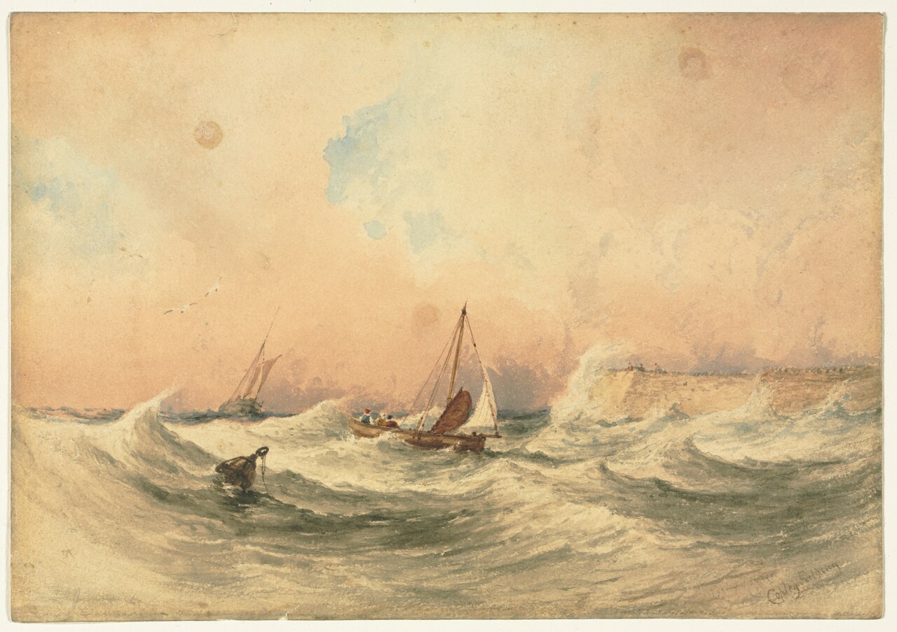 Marine by Copley Fielding