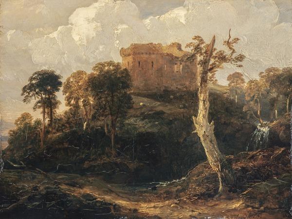 Newark Castle by Copley Fielding