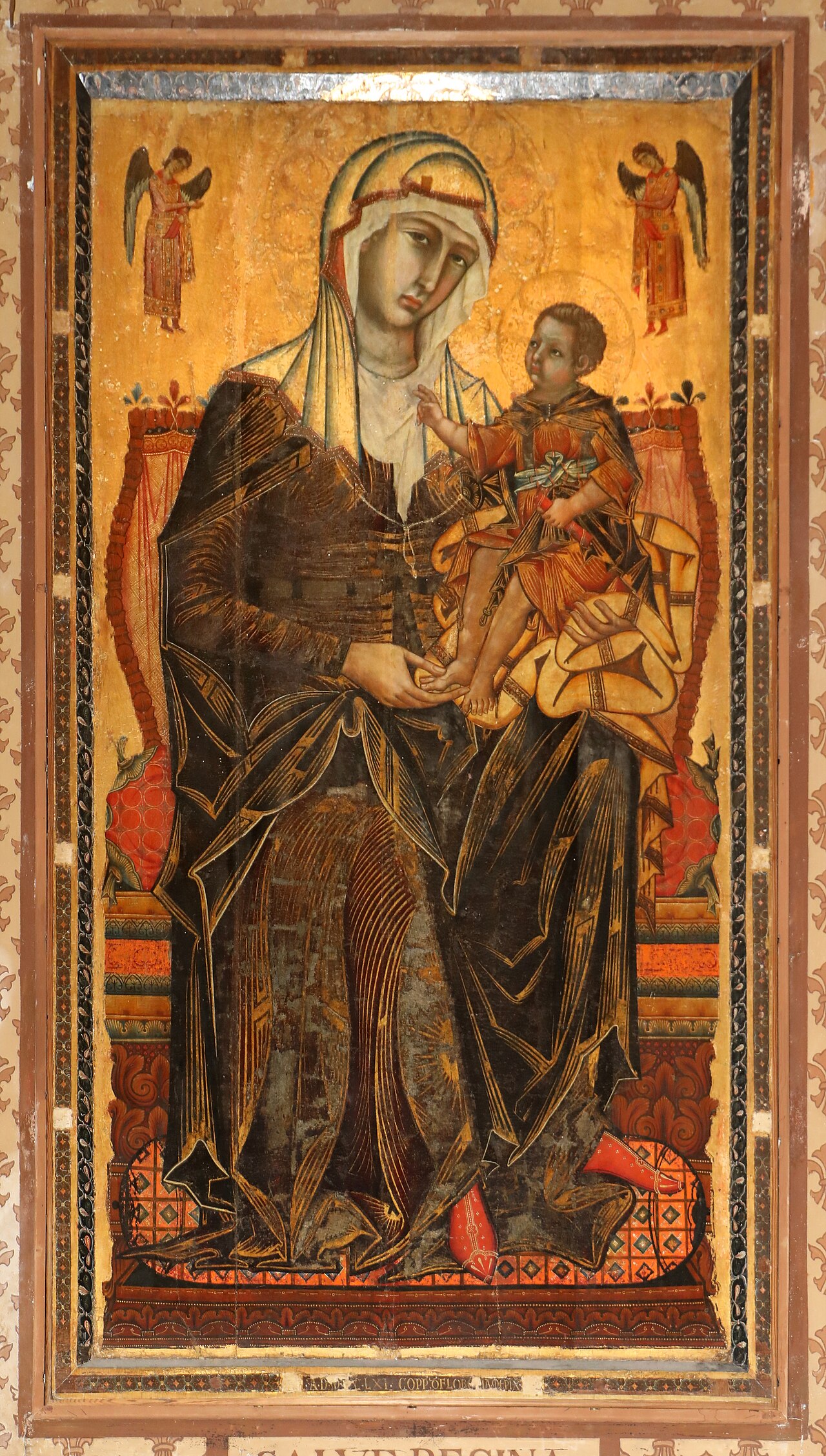 Madonna del Bordone by Coppo di Marcovaldo