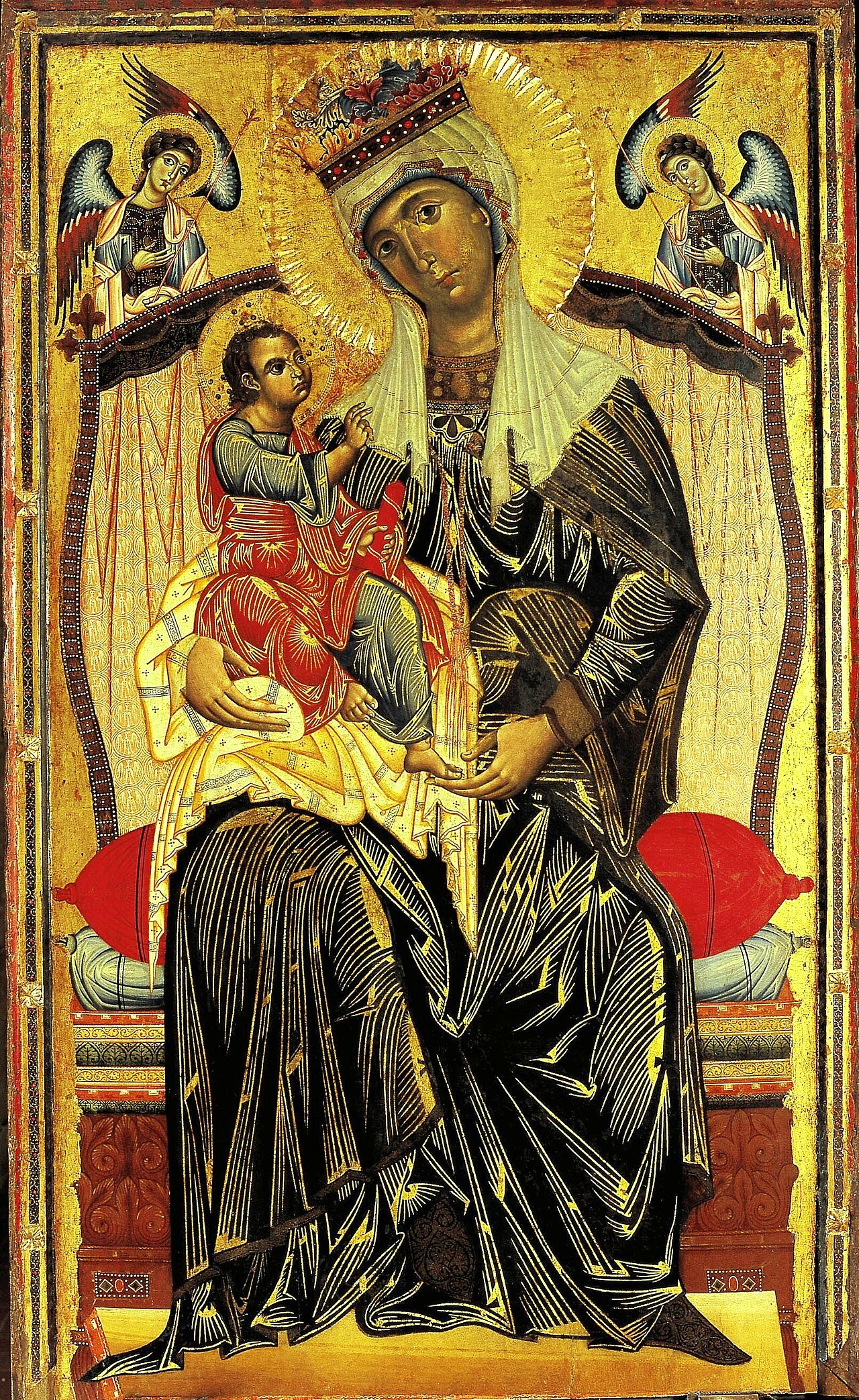 Maestà dei Servi di Orvieto by Coppo di Marcovaldo
