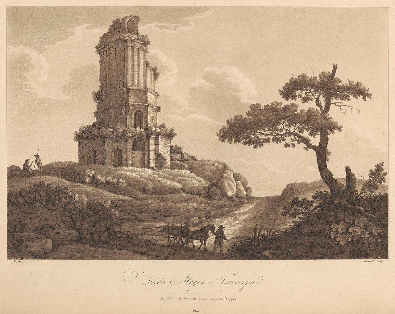 Turris Magna or Tourmagne by Cornelis Apostool