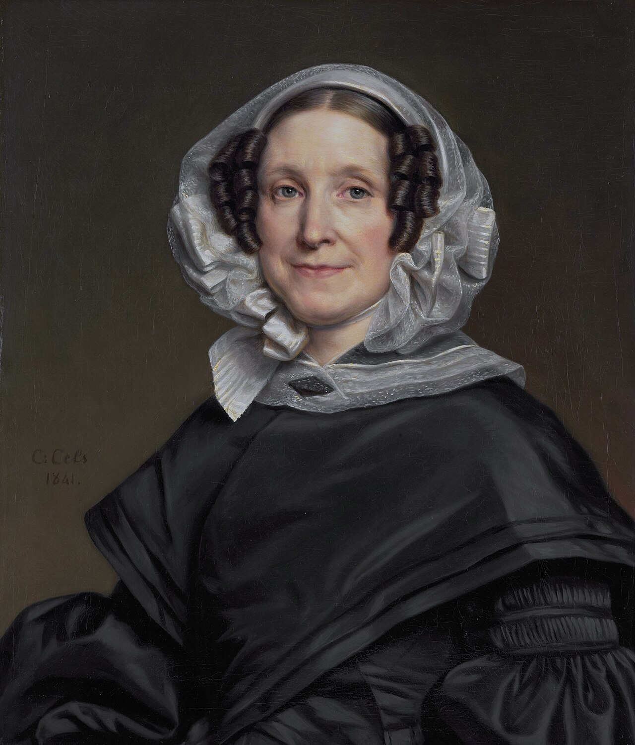 Aryna van der Pot (1786-1850). Wife of N. J. A. C. Hoffmann by Cornelis Cels